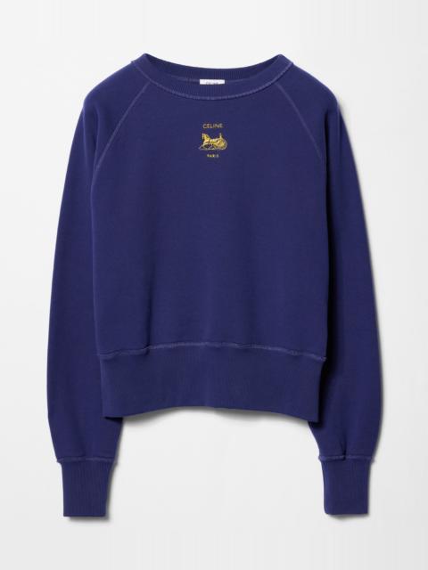 CELINE SWEATSHIRT IN cotton fleece