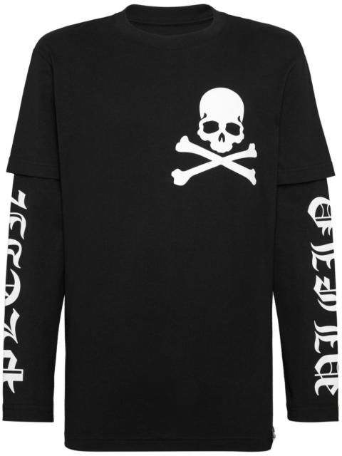 PHILIPP PLEIN skull-print cotton T-shirt