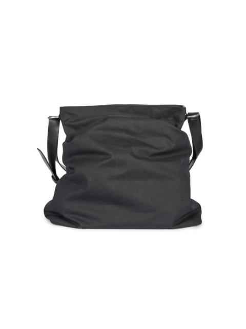 Dries Van Noten Men's Cotton & Leather Tote Bag - Black
