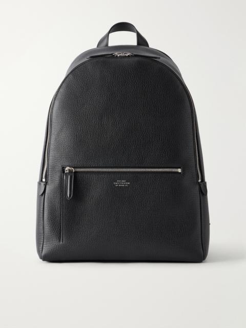 Smythson Full-Grain Leather Backpack
