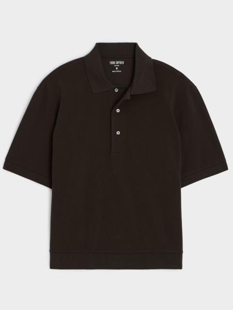 TODD SNYDER Relaxed Cotton Pique Polo