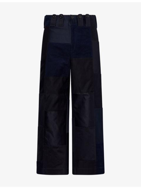 Junya Watanabe MAN Patchwork Cotton Trousers
