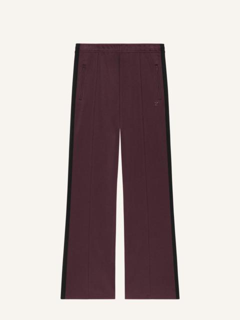 courrèges BICOLOR TRACKSUIT PANTS