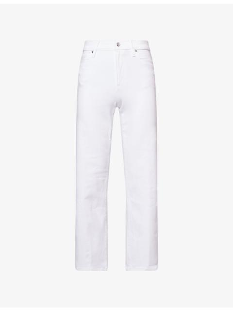 FRAME Le Slim Palazzo Cotton-Blend Jeans