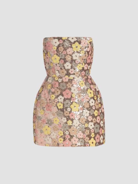 BRONX BANCO Women's Jasmine Maraya Strapless Sequined Minidress - Multi