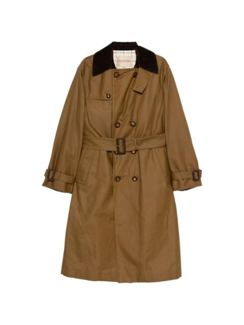 Valentino belted trench coat