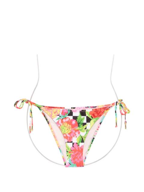 Moschino floral-print bikini bottoms