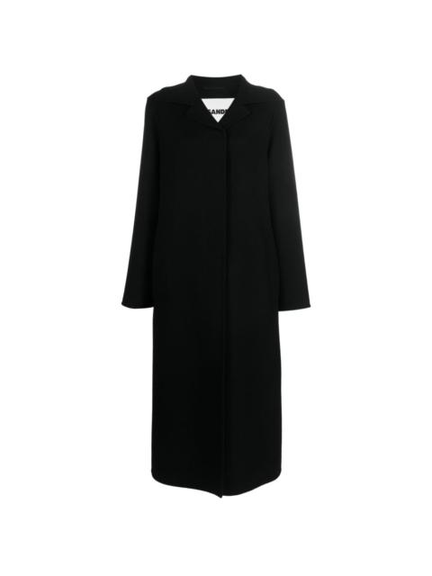 Jil Sander single-breasted cashmere coat