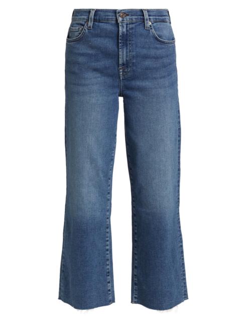 7 For All Mankind Women's Alexa Stretch-Denim Flared Jeans - Clara