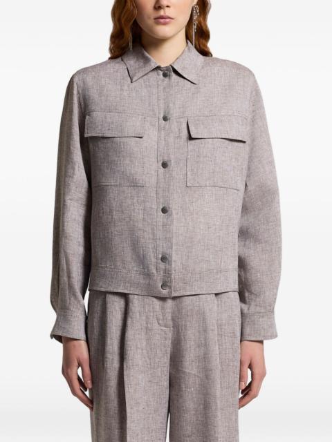 PESERICO flap-pocket jacket