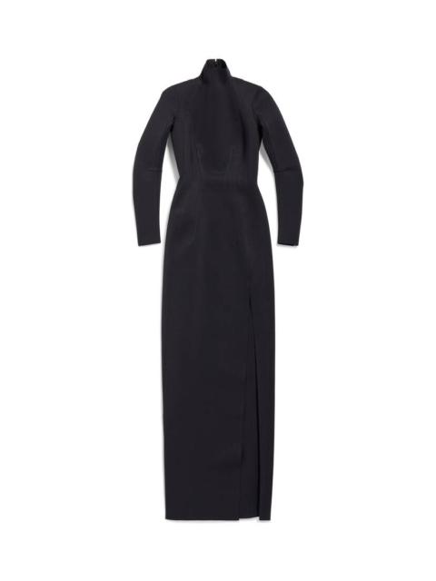 BALENCIAGA Women's Fitted Gown in Black