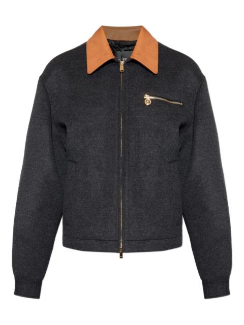 VERSACE zip-fastening jacket