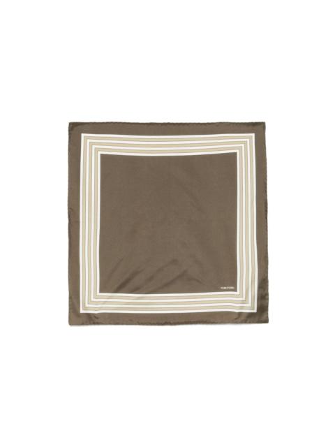 TOM FORD silk pocket square