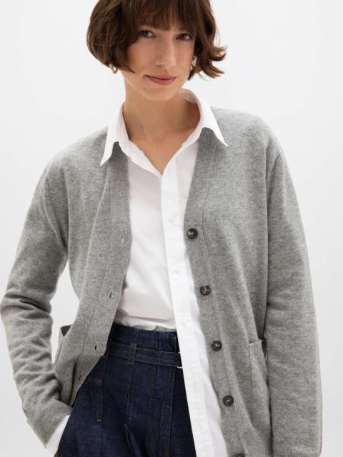Johnstons of Elgin Cashmere Boyfriend Cardigan