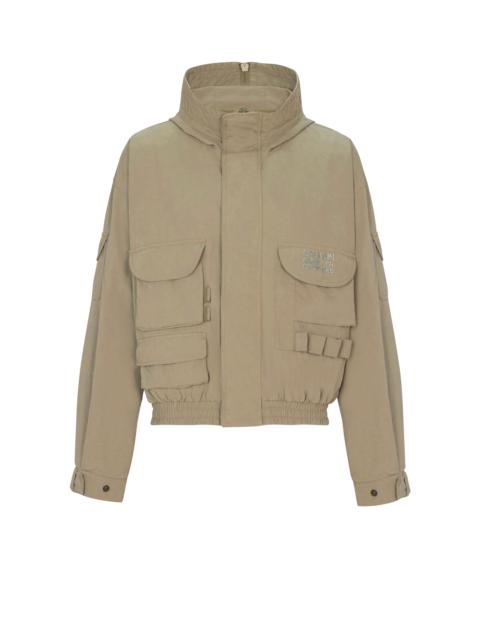 Balmain Balmain Stamp cargo jacket in vintage cotton