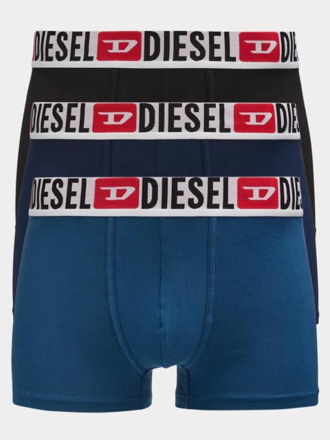 Diesel Men's Damien Multicolor DCore 3-Pack Boxer Briefs