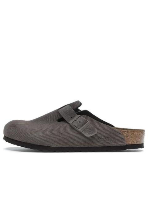 BIRKENSTOCK Birkenstock x Stussy Boston Clogs 'Anthracite' 1016811