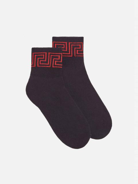 VERSACE Greca Socks