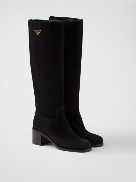 Prada Suede boots