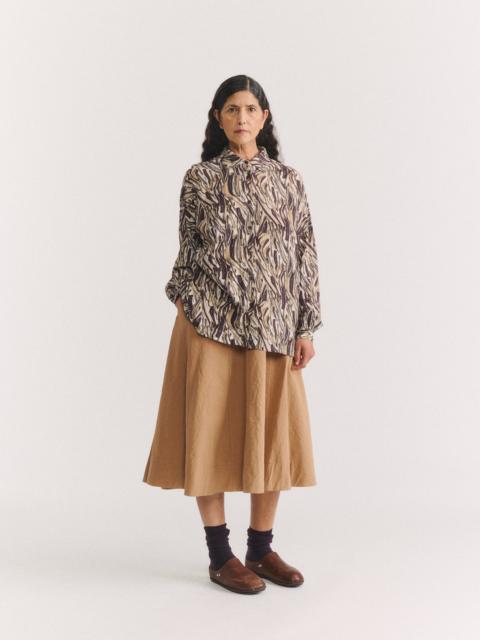 CASEY/CASEY SQUARBI SHIRT - COSIE PRINT - EBONY