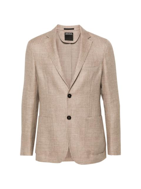 single-breasted blazer