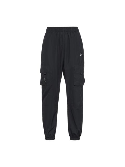 Men's Nike Air Casual Woven Black Long Pants/Trousers CU4144-010
