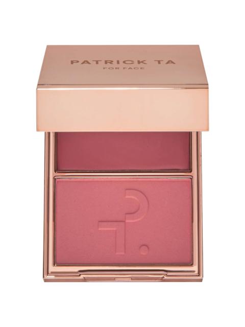 Patrick Ta Major Headlines Double-Take Crème & Powder Blush Duo