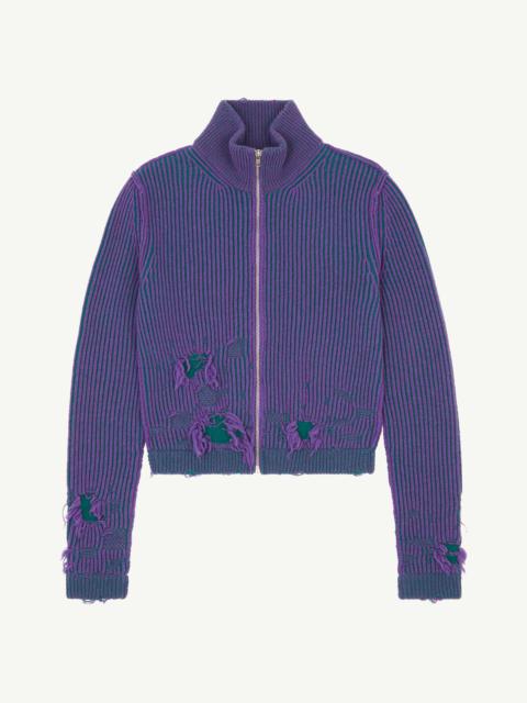 MM6 Maison Margiela Zipped turtleneck