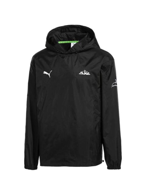 PUMA logo-print hoodie