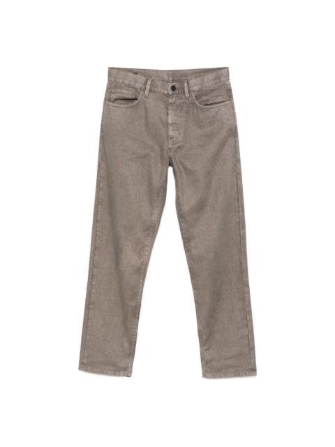 straight-leg jeans
