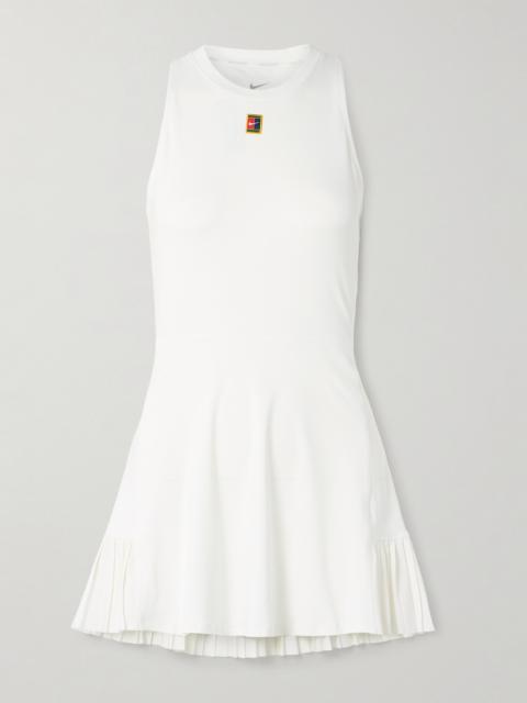 Nike + Wimbledon Nikecourt Slam Paneled Dri-fit Tennis Dress