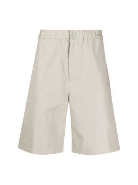 elasticated Bermuda shorts
