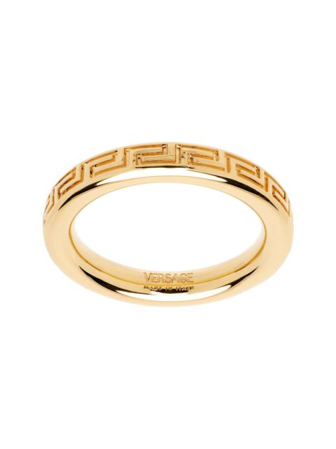 VERSACE Gold Greca Ring