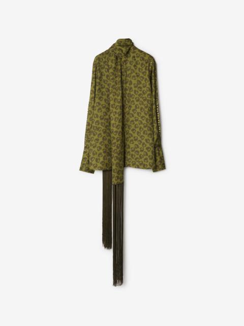 Burberry Paisley Silk Shirt