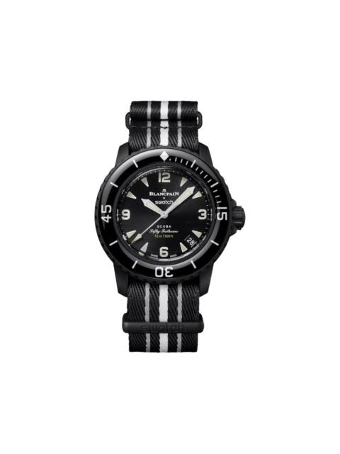 Blancpain x Swatch Ocean Of Storms 42.3mm watch