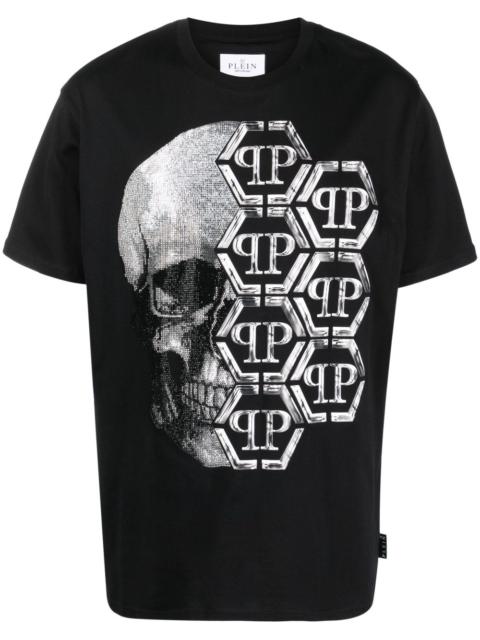 PHILIPP PLEIN SS Skull-print T-shirt