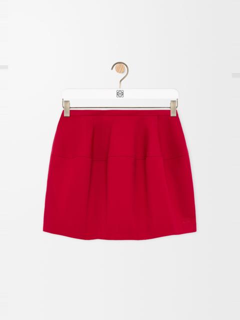 Loewe Balloon skirt in cotton and silk