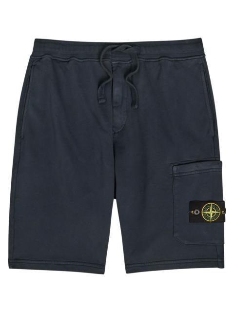 Stone Island Stone Island Logo Cotton Shorts