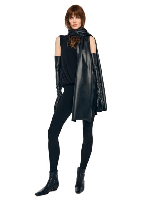 NORMA KAMALI RECTANGLE SCARF 24 X 90