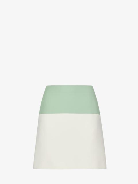 Fantastic Fendi Future Skirt Multicolor wool and silk skirt