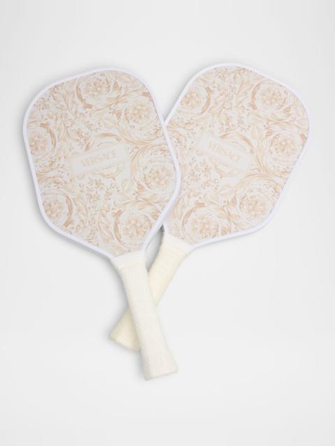 VERSACE Barocco Pickle Ball Rackets, Set of 2