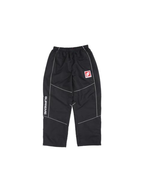 Supreme Reflective Piping Track Pant Black