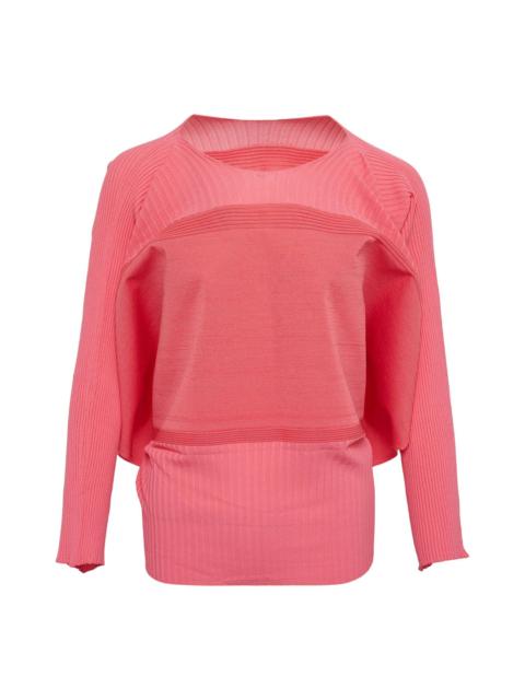 Thin And Thick Knit Top