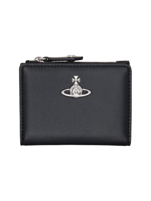 Vivienne Westwood Black Slim Flap Card Holder