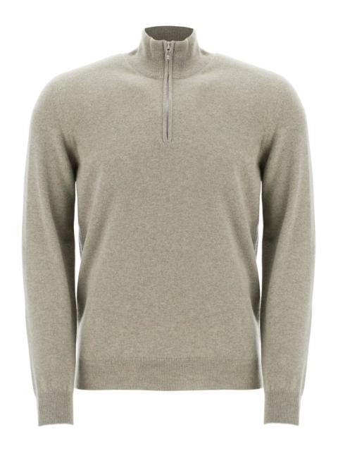 CASHMERE HIGH-NECK PULLOVER SWEATER