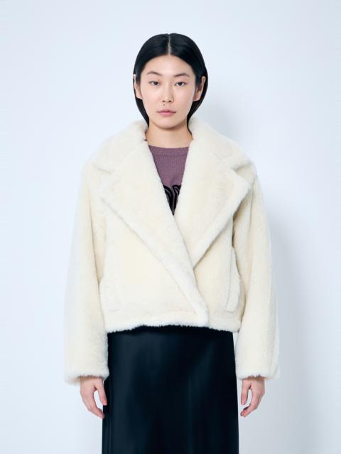 Max Mara Cropped Teddy Bear Icon Coat