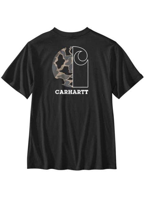 Carhartt Relaxed Fit Lightweight Short-Sleeve Pocket Camo Graphic T-Shirt