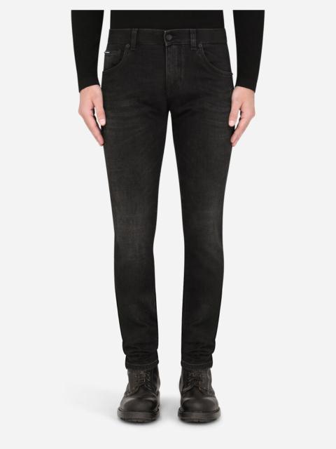 Dolce & Gabbana Grey stretch skinny jeans