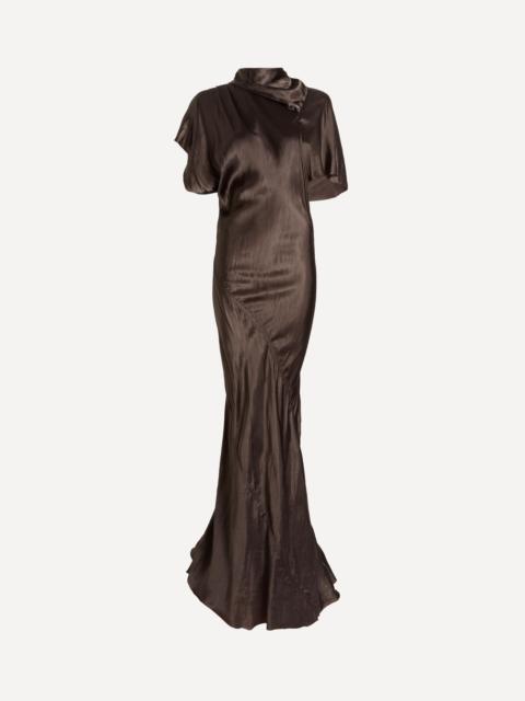 Rick Owens Seb Satin Gown