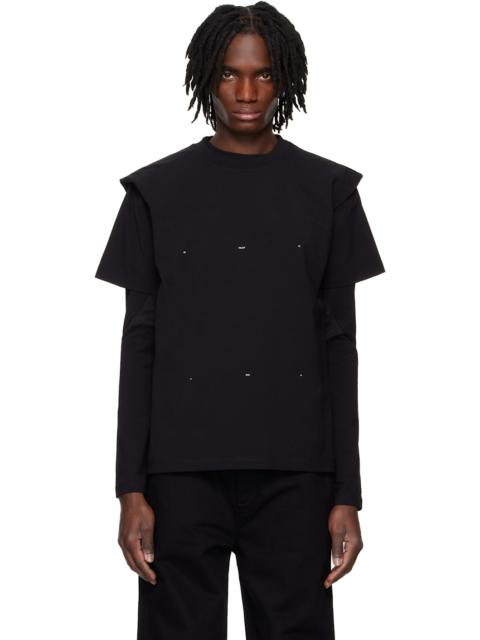 HELIOT EMIL™ Black Outline Logo T-shirt